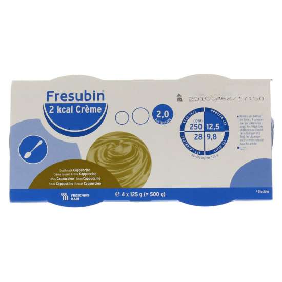 FRESUBIN CREME CAPUCH 4x125 GR
