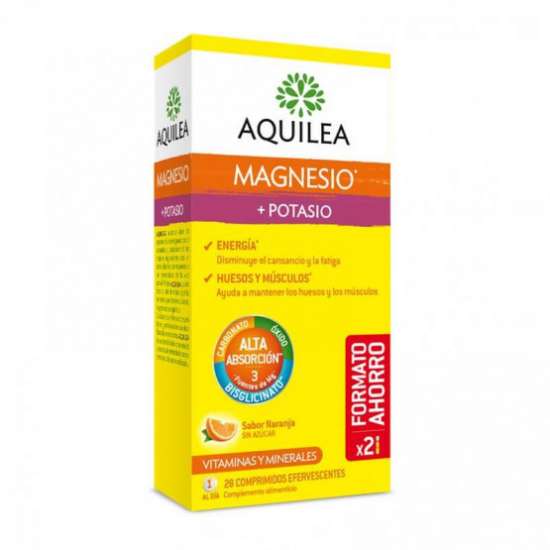 AQUILEA MAGNESIO+POTASIO EFERV. 28 CDOS