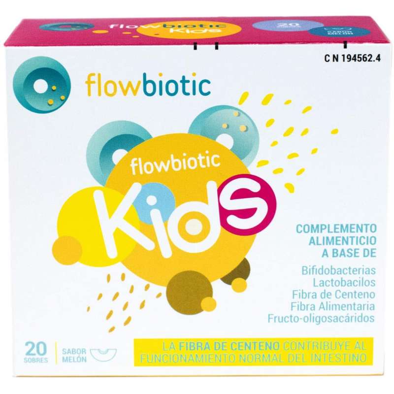 FLOWBIOTIC KIDS 20 SOBRES