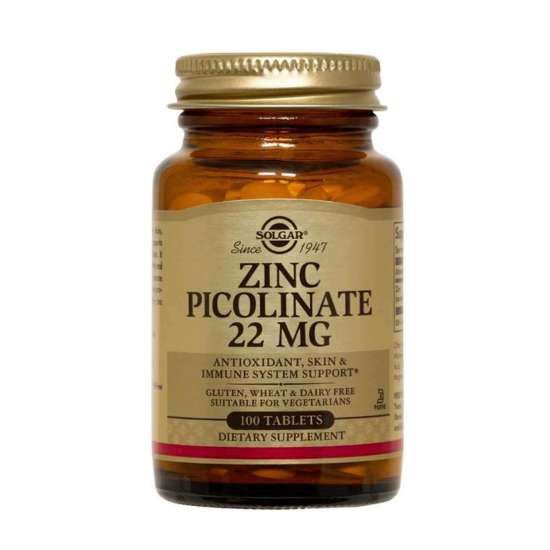 ZINC PICOLINATE 22MG 100COMP