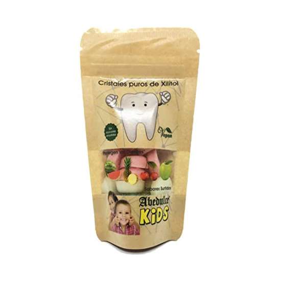 ABEDULCE KIDS CRISTALES PUROS DE XILITOL 1 ENVAS