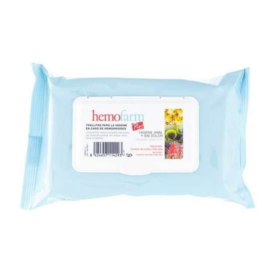 HEMOFARM PLUS TOALLITAS 60 UDS