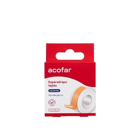 ACOFAR ESPARADRAPO TEJ PIEL 5x1,25 CM