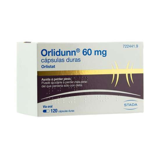 ORLIDUNN 60 mg 120 CAPSULAS