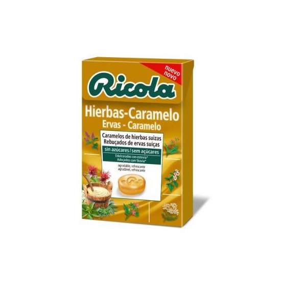 RICOLA CARAMELOS SIN AZUCAR HIERBAS - CARAMELO 5