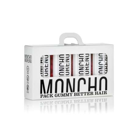 MONCHO MORENO PACK GUMMYS BETTER HAIR 4X60 UN