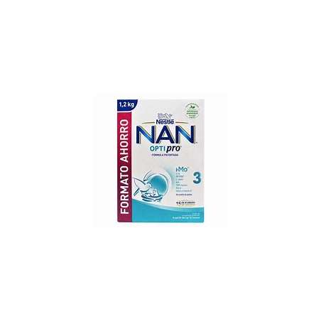 NAN 3 OPTIPRO LECHE LACTANTES PACK 2 X 600 G