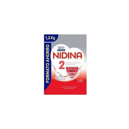 NIDINA 2 LECHE PARA LACTANTES ENVASE 1,2 KG