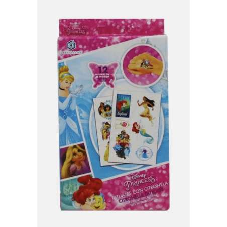 TATTOO CITRONELLA PRINCESA DISNEY 12UD