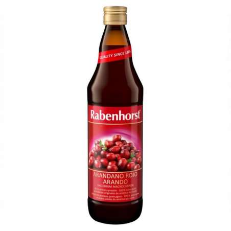 ZUMO ARANDANO 750ML RABENHORST