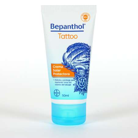 BEPANTHOL TATTOO CREMA SOLAR SPF50 50 ML