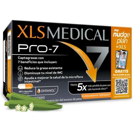 XLS MEDICAL PRO 7 NUDGE 180 CAPS