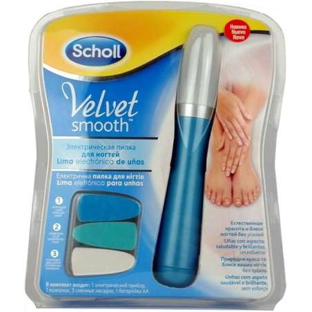 DR SCHOLL VELVET SMOOTH LIMA ELECTRONICA UÑAS RE