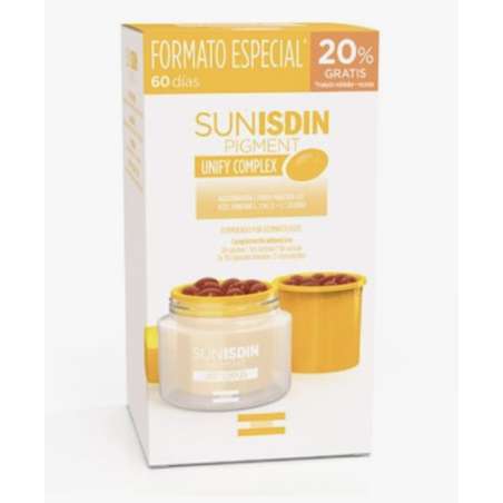 SUNISDIN PIGMENT 60 CAPSULAS BLANDAS