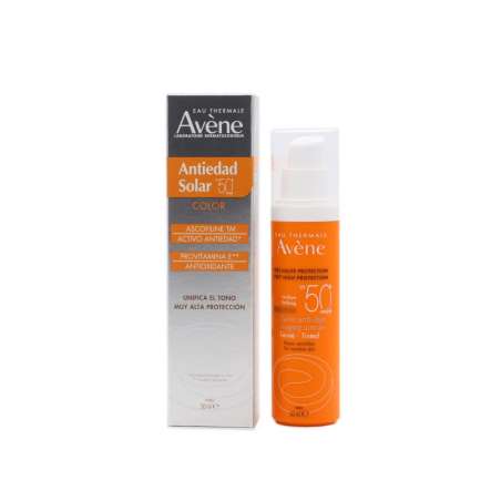AVENE SOL.CREMA A/EDAD COLOR 50+ 50ML