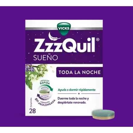 ZZZQUIL SUEÑO TODA LA NOCHE 28 COMP