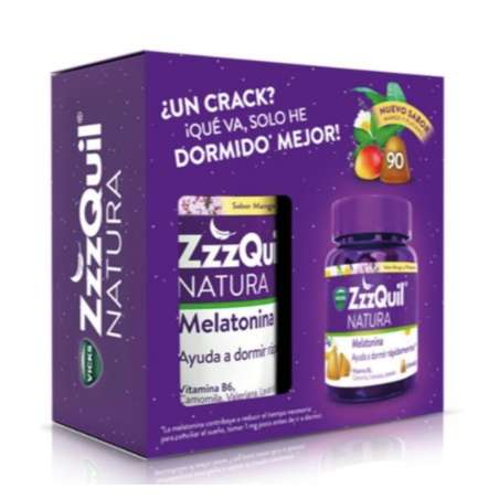 ZZZQUIL MANGO Y PLATANO E.ESPECIAL 90GOM