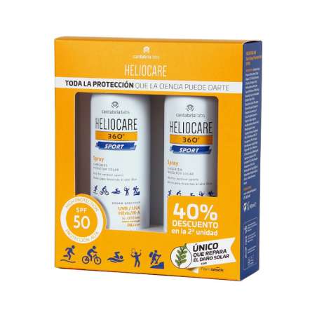 HELIOCARE 360¦ SPORT DUPLO 40% 2U