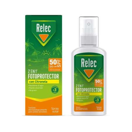 RELEC FOTOPROTECTOR SPF50 C/CITRO. 100ML