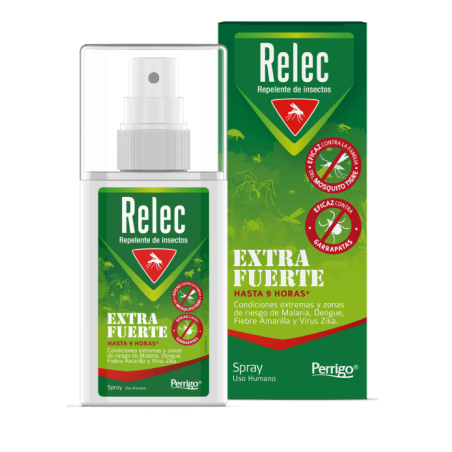RELEC REPELE INSECTOS EXTRA FUERTE 75 ML