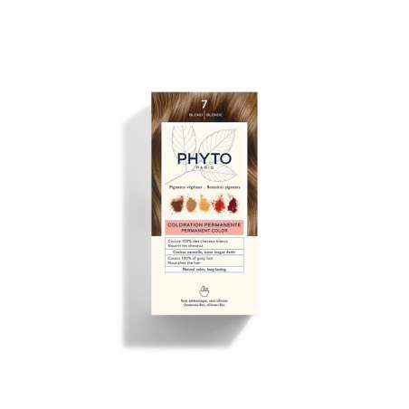 PHYTO COLOR KIT COLORACION PERMANENTE 7.0 RUBIO