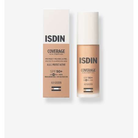 ISDIN COVERAGE SPF 50 COLOR 4.0 GOLDEN 30 G