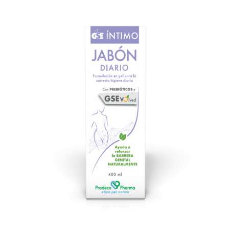 GSE INTIMO JABON DIARIO 1 FRASCO 400 ML