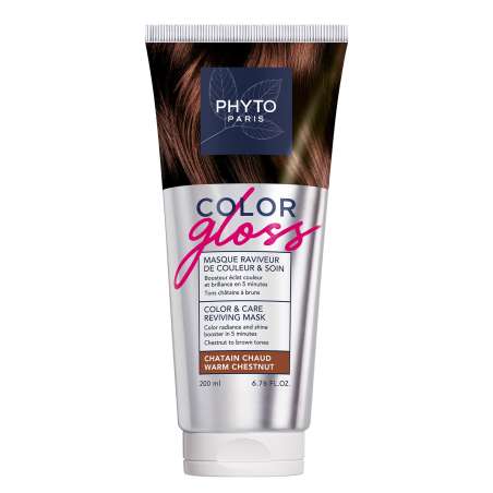 PHYTO MASQUE COLOR GLOSS CHATAIN CHAUD 200ML