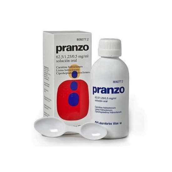 PRANZO 62,5 mg/ml + 1,25 mg/ml + 0,5 mg/ml SOLUC