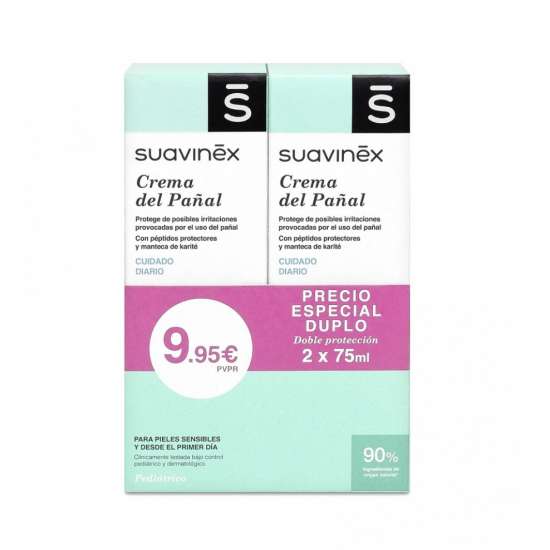 SUAVINEX CREMA PAÑAL 75 ML DUPLO